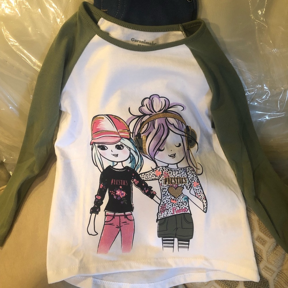 (SOLD) Toddler girls size 3 outfit (very cute)